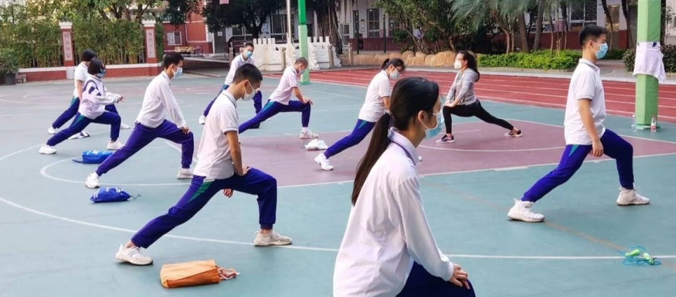 Κίνα: Εξέπνευσαν δύο παιδιά την ώρα της γυμναστικής - Φορούσαν μάσκα